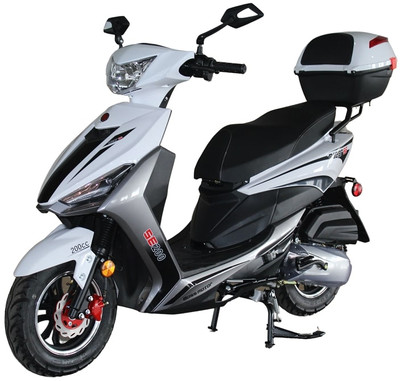 Dongfang Boss Motor SE200 168.9cc Scooter Air-Cooled, 4-Stroke with CVT Transmission and Electric/Kick Start