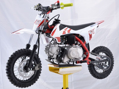 Dongfang 110cc Dirt Bike RF ZOOME K1-110 with Automatic Transmission, Electric Start, Front Hydraulic Disc Brake, Chain Drive