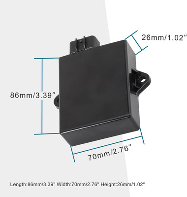8-Pin CDI Replacement for 250cc-300cc Scooters – ECU Ignition Kit