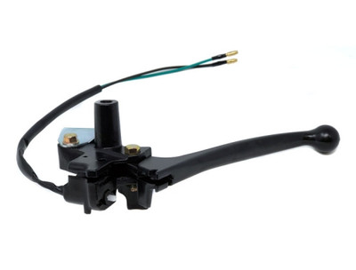 MYK LH Brake Lever Perch with Mirror Mount for Scooters