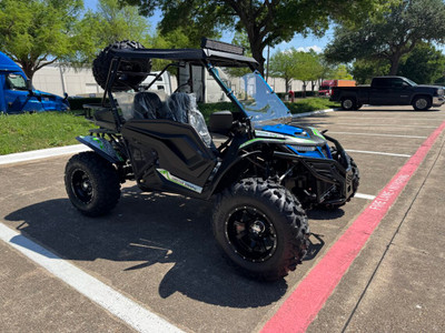 TrailMaster Cheetah 300Pro UTV EFI CVT Automatic with LED Light Bar, Windshield & Spare Tire