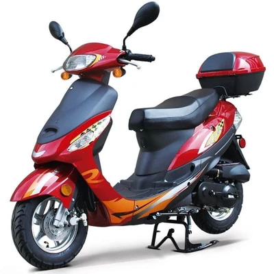 DongFang Express 50cc (EXPRESS-QX-50) Gas Scooter Moped With Auto Transmission - Fully Assembled And Tested