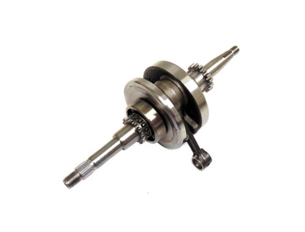 Crankshaft Assembly MYK for 50cc 4 Stroke Chinese Scooters. Type 2 (22 Teeth Gear)