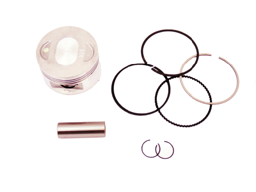 (B) Piston Kit for GY6 150cc Engines (Piston+Rings+Pin+Circlips)