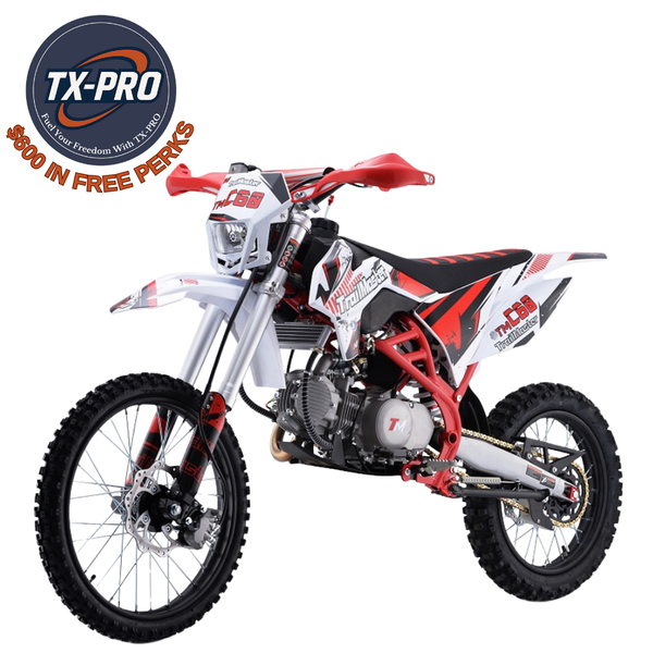 TX-PRO TM C60 160cc Dirt Bike Delivered Assembled & Tested + $600 Free Perks