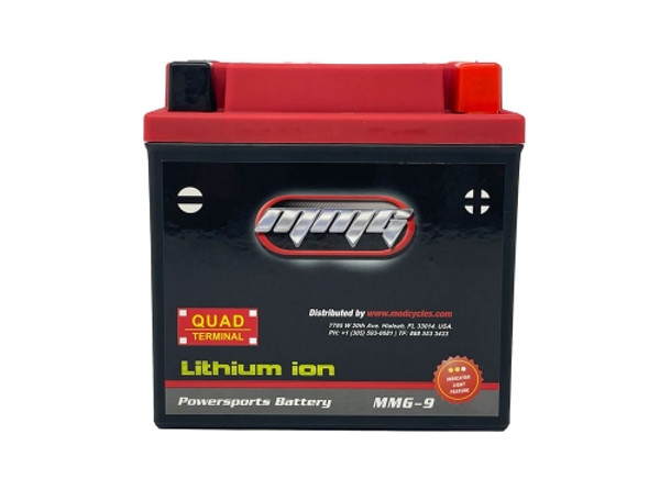 Lithium Battery MMG9 QUAD - Replaces: YTX14AH-BS, YTX14AHL-BS, YB14A-A1, YB14A-A2. CCA 240