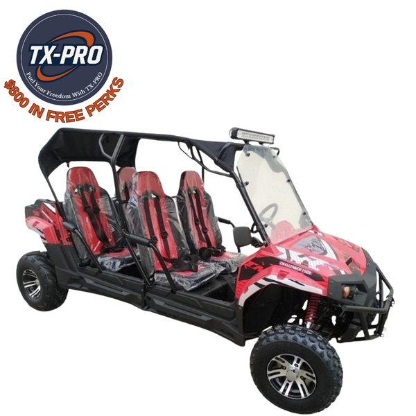 TX-PRO Challenger 4-200X 4 Seats UTV side-by-side, Automatic Transmission - Delivered Assembled & Tested + $600 Free Perks