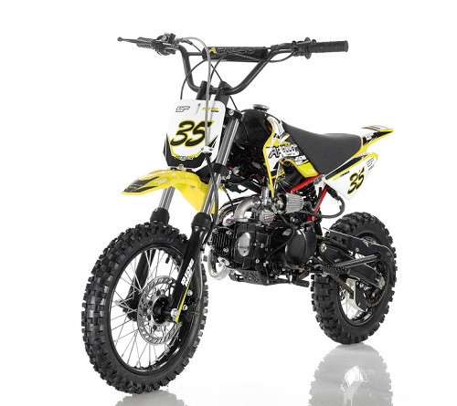 Apollo DB-35 125cc Manual Clutch Dirt Bike | TX PowerSports