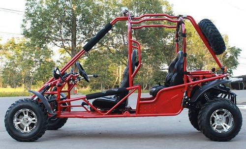 Shop DON FANG Spider Go kart | 169cc | with Chrome Wheels