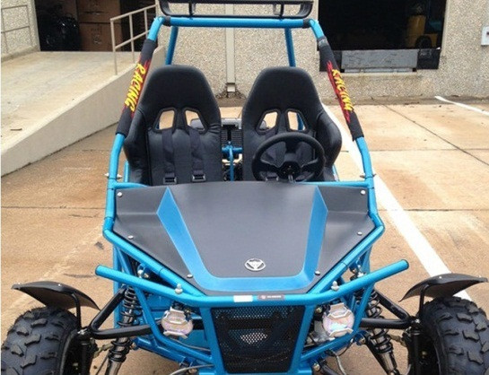 New KANDI BATMAN 200CC GKM Go Kart with BASKET - TXPowersports.com