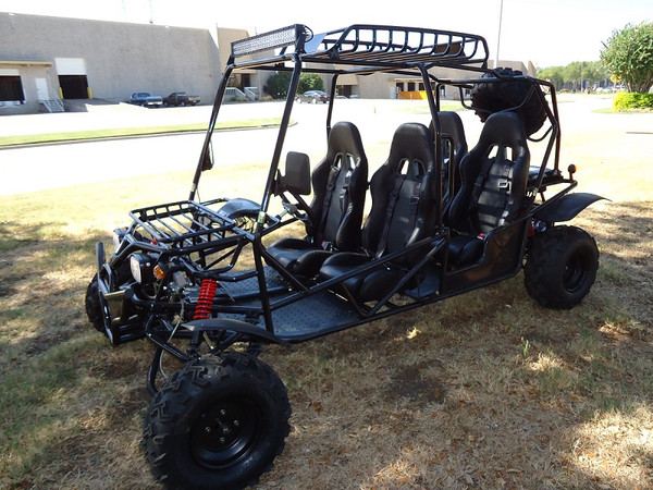 RPS TK200GK-6A 168cc Go Kart with Steel Rim ,4 Seats, CVT automatic with reverse