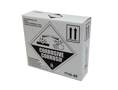 その他 BOX Battery YTX9-BS (Acid Batteries) | Txpowersports