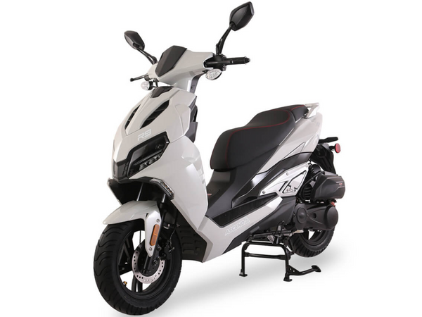Ice Bear PMZ200-R9 EFI Scooter – 12" Alloy Wheels, LED Lights, Digital Speedometer