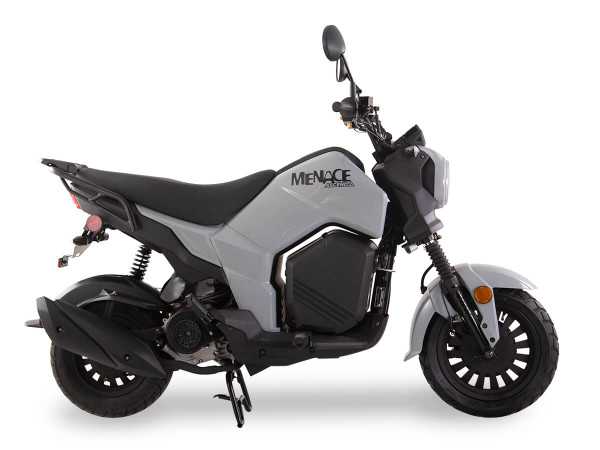 2025 Model Ice Bear Menace 50 (PMZ50-Z1) 50cc Motorcycle – Alloy Wheels, LED Lights, Digital Speedometer