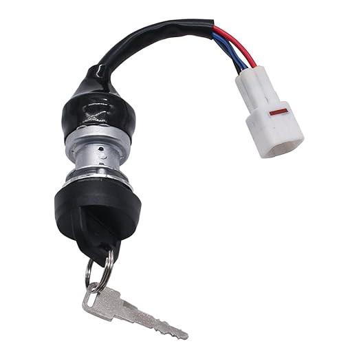 uyu Ignition Key Switch for Hisun, Massimo, Coleman, Cub Cadet, Axis