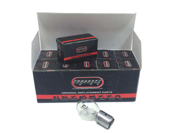 MMG 12V 35/35W S1 Headlight Bulbs – Round Head, Dual Connector (10 PCS/BOX)