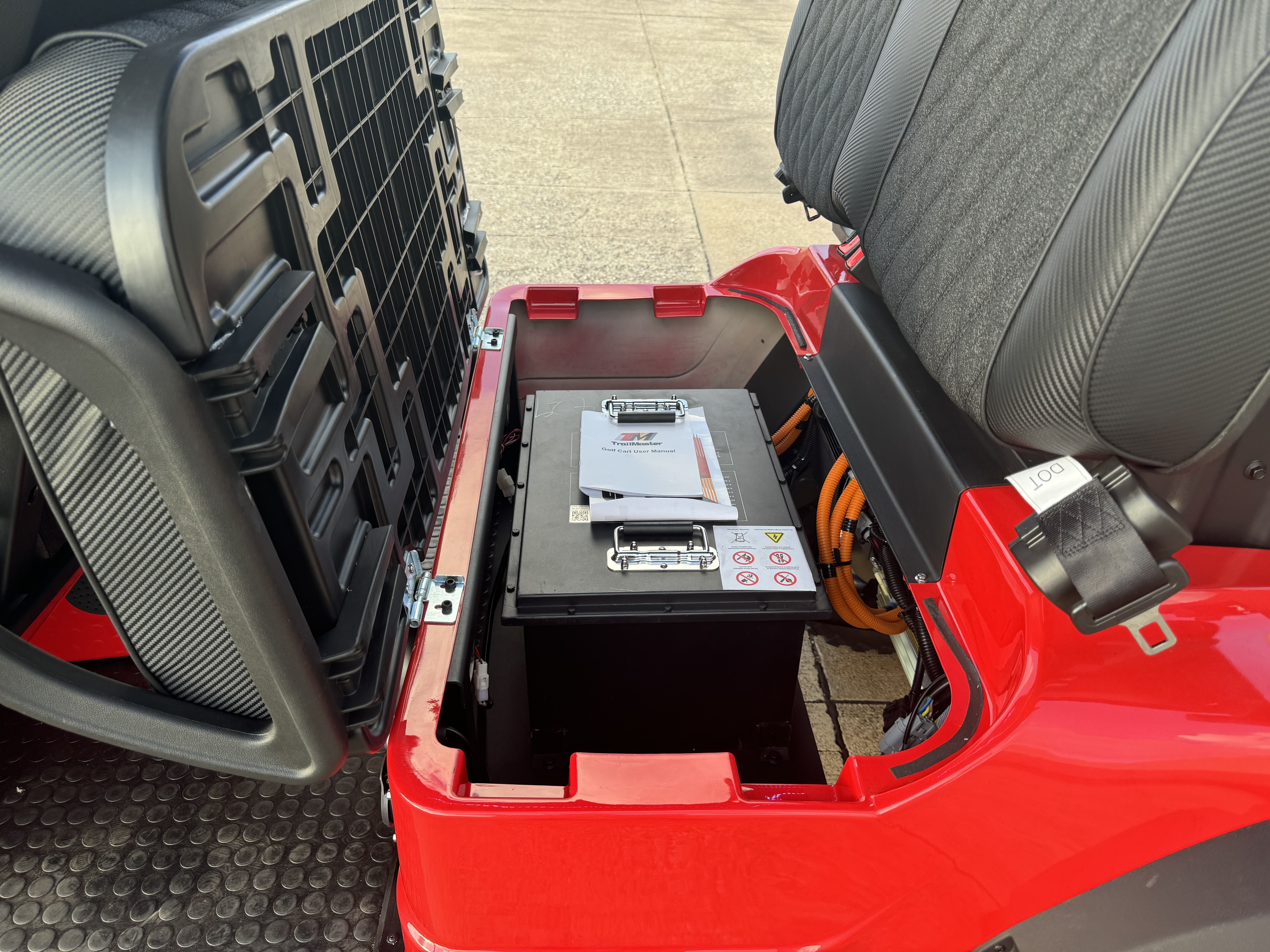 TBM X6 6-Seater Golf Cart with 5KW Lithium Battery
