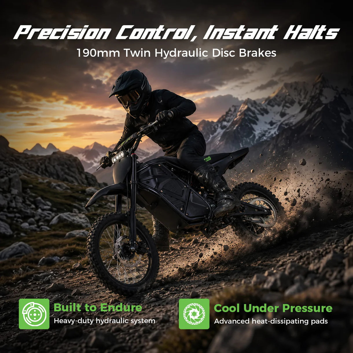VIPCOO H3 Electric Dirt Bike
