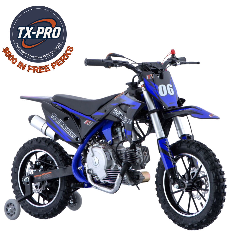 TX-PRO TM06 60cc Dirt Bike Compact and Powerful Off-Road Bike Delivered Assembled & Tested + $600 Free Perks