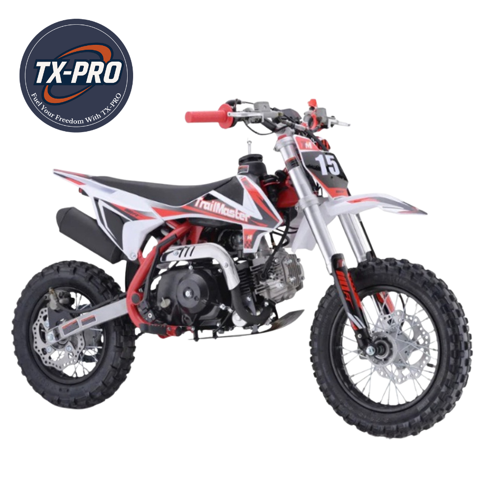 TX-PRO TM15 110cc Dirt Bike, Automatic Clutch Delivered Assembled & Tested + Free Perks
