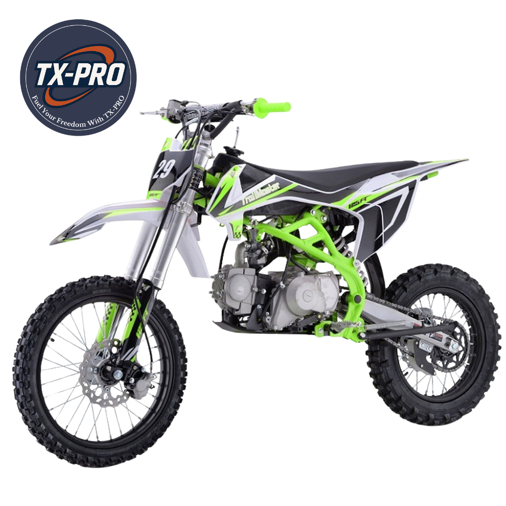 TX-PRO TM29 125cc Dirt Bike, 4-Stroke Delivered Assembled & Tested + Free Perks
