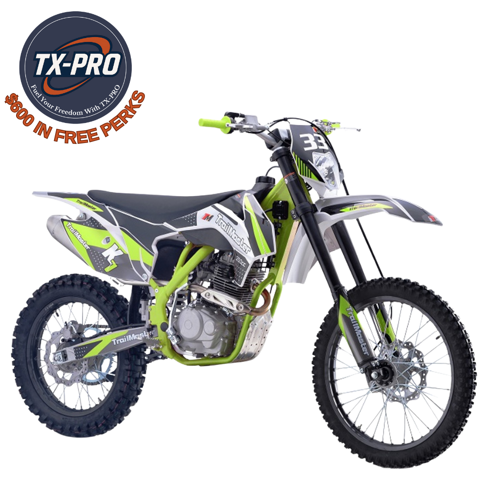 TX-PRO TM33 Dirt Bike Full Size Offroad Delivered Assembled & Tested + $600 Free Perks