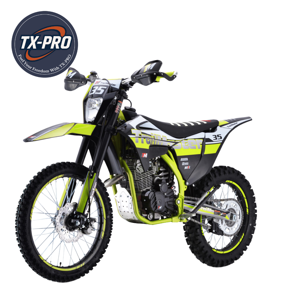 TX-PRO TM35 off-road Dirt Bike, Electric And Kick Start Delivered Assembled & Tested + Free Perks