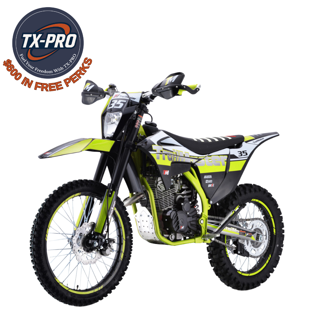 TX-PRO TM35 off-road Dirt Bike, Electric And Kick Start Delivered Assembled & Tested + $600 Free Perks