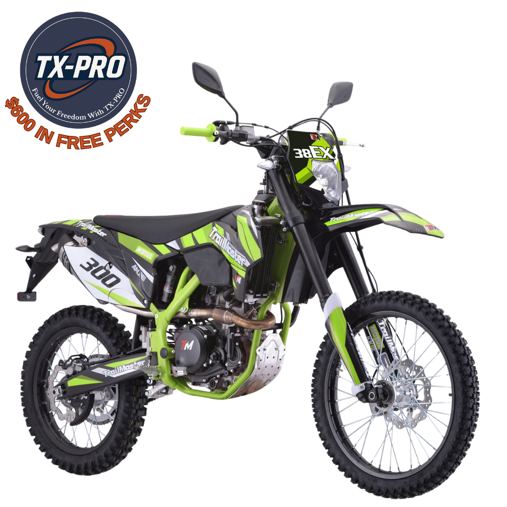 TX-PRO TM 38EX EFI Dirt Bike Digital speedometer 31HP Balance Shaft engine Delivered Assembled & Tested + $600 Free Perks