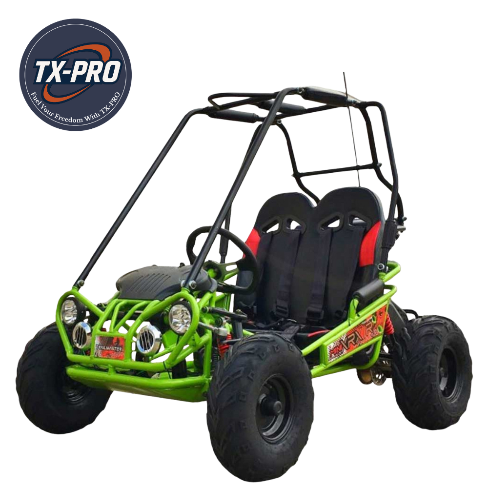 TX-PRO Mini XRX/R+ (Plus) Upgraded Go Kart with Bigger Tires - Delivered Assembled & Tested + Free Perks