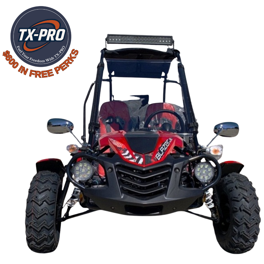 TX-PRO ULTRA Blazer 200EX EFI Go Kart Adult Size - Delivered Assembled & Tested + $600 Free Perks
