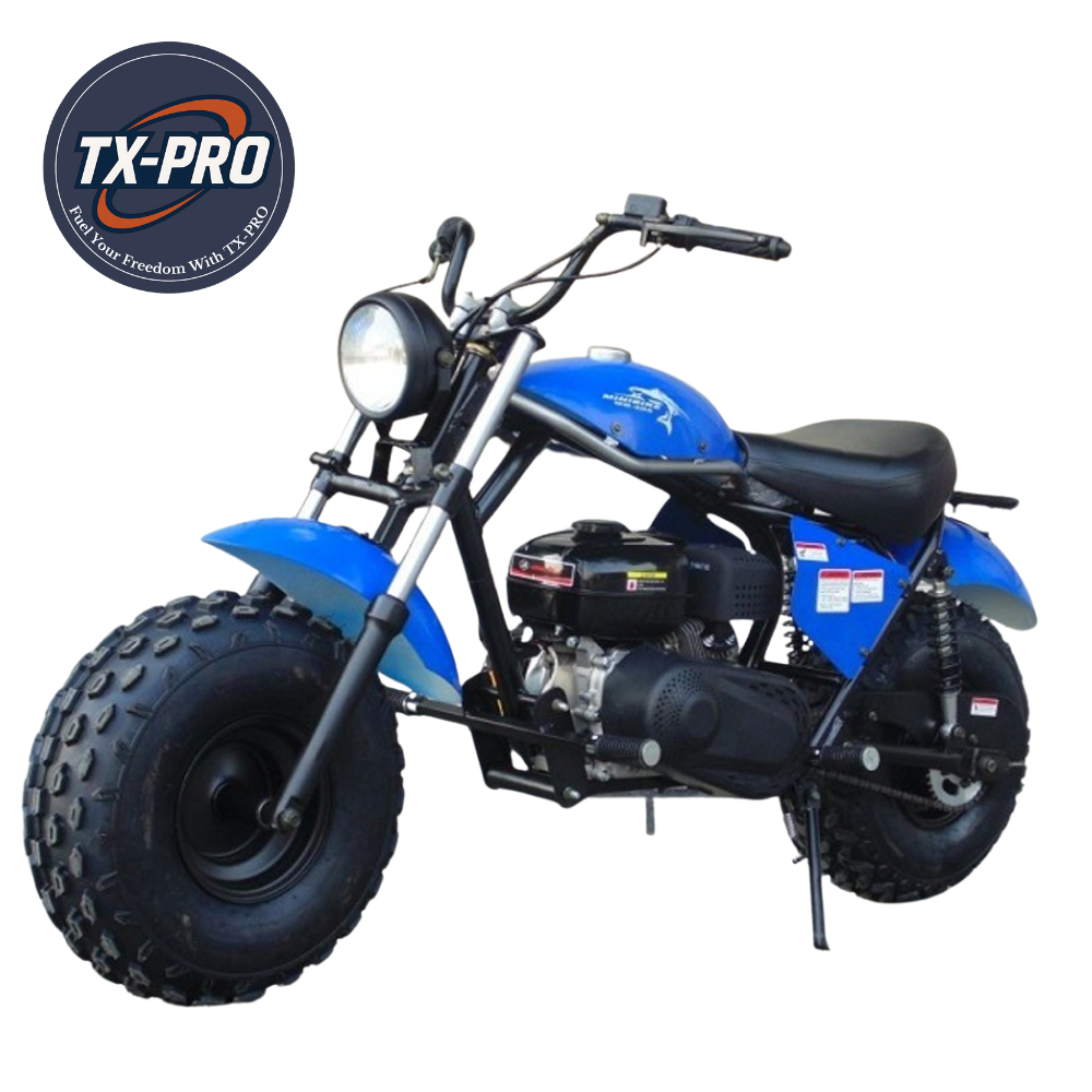 TX-PRO MB200-2 Mini Bike, Air Cooled, Automatic Transmission - Delivered Assembled & Tested + Free Perks