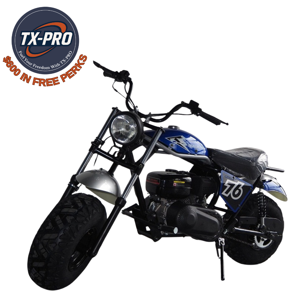 TX-PRO Hurricane 200X Mini Bike - Delivered Assembled & Tested + $600 Free Perks