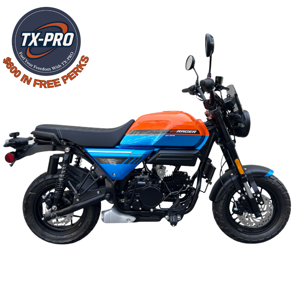 TX-PRO Racer 140 Manual | Fast, Fuel-Efficient, Delivered Assembled & Tested + $600 Free Perks