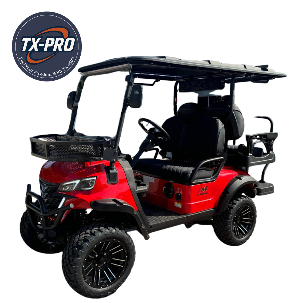 TX-PRO TBM X4-SEATER GOLF CART WITH 5KW LITHIUM BATTERY Delivered Assembled & Tested + Free Perks