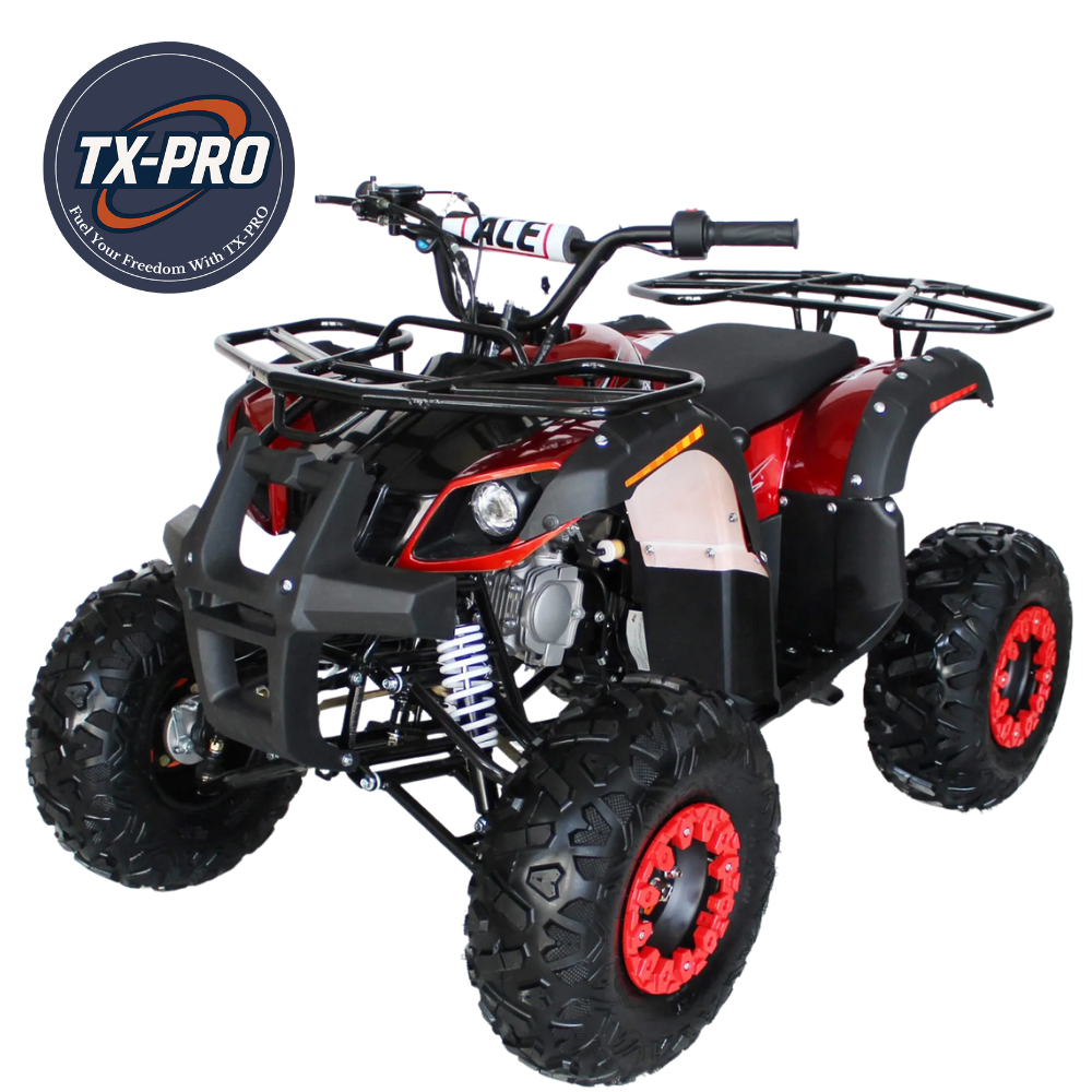 TX-PRO B125 Mid Size Utility Style Youth Atv, Electric Start - Delivered Assembled & Tested + Free Perks