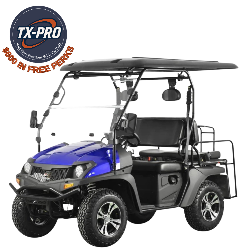 TX-PRO Taurus 450GX 4WD Off-Road UTV with Rear Flip Seat and Optional Utility Dump Bed - Delivered Assembled & Tested + $600 Free Perks