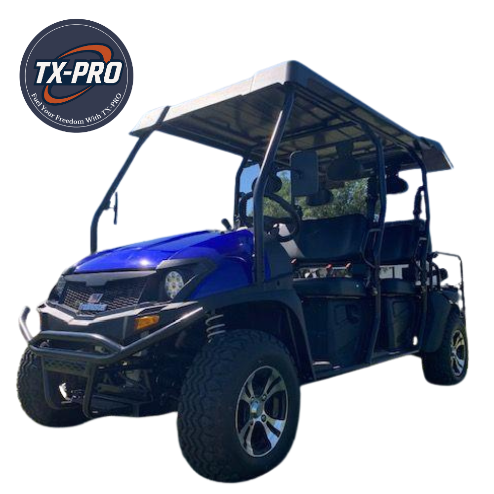 TX-PRO Taurus4 - 450 6 Seater Golf Cart - Delivered Assembled & Tested + Free Perks