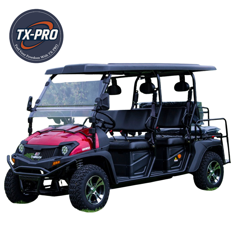 TX-PRO Electric Taurus 80ED GV UTV, Steering Wheel With Rear Flip Seat - Delivered Assembled & Tested + Free Perks