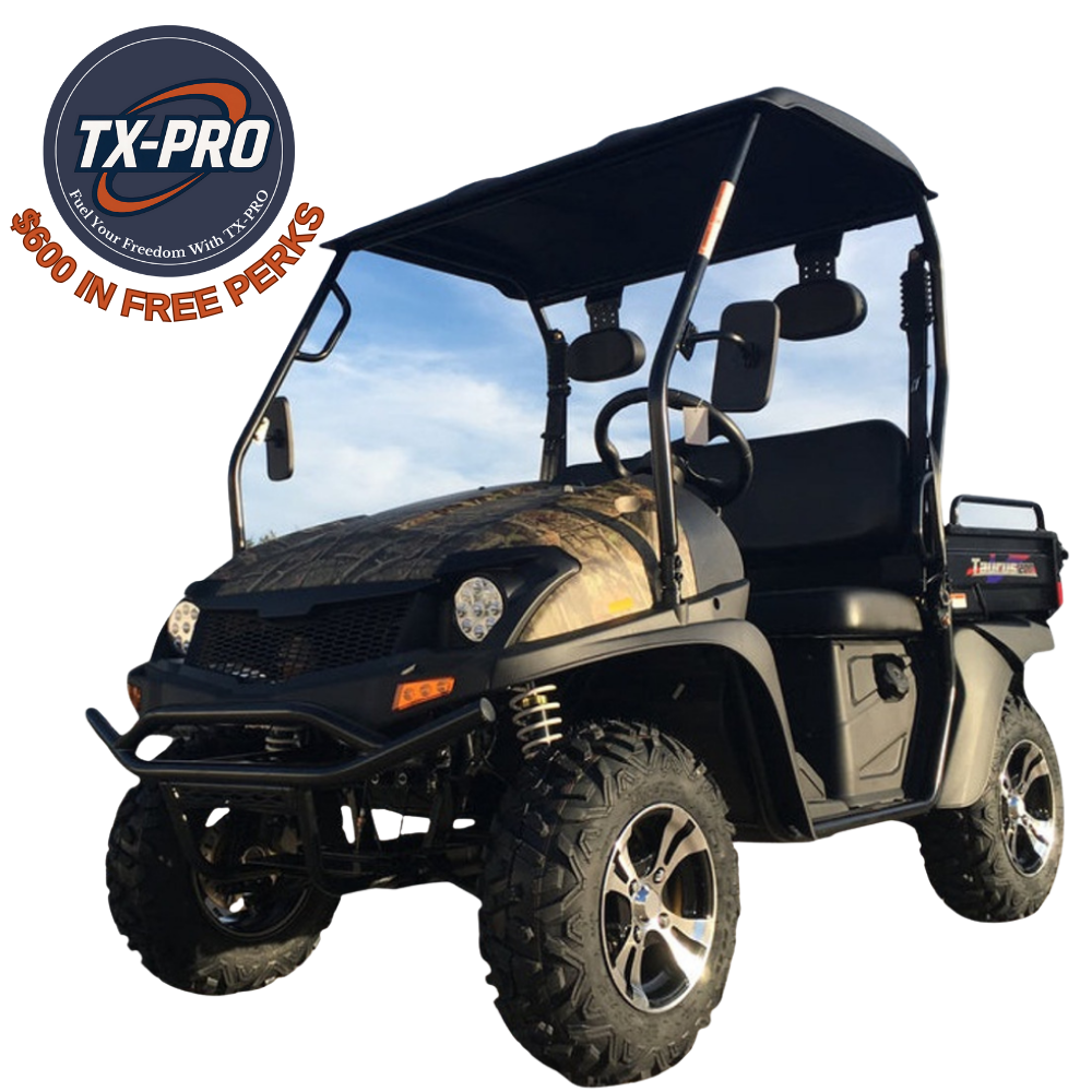 TX-PRO Taurus 200E-U EFI UTV, Golf Cart, side-by-side, Fuel Injected - Delivered Assembled & Tested + $600 Free Perks