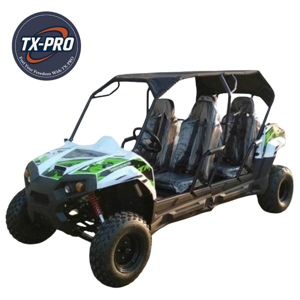 TX-PRO Challenger4 200 4-stroke, Single Cylinder, Air Cooled Four Seater UTV - Delivered Assembled & Tested + Free Perks
