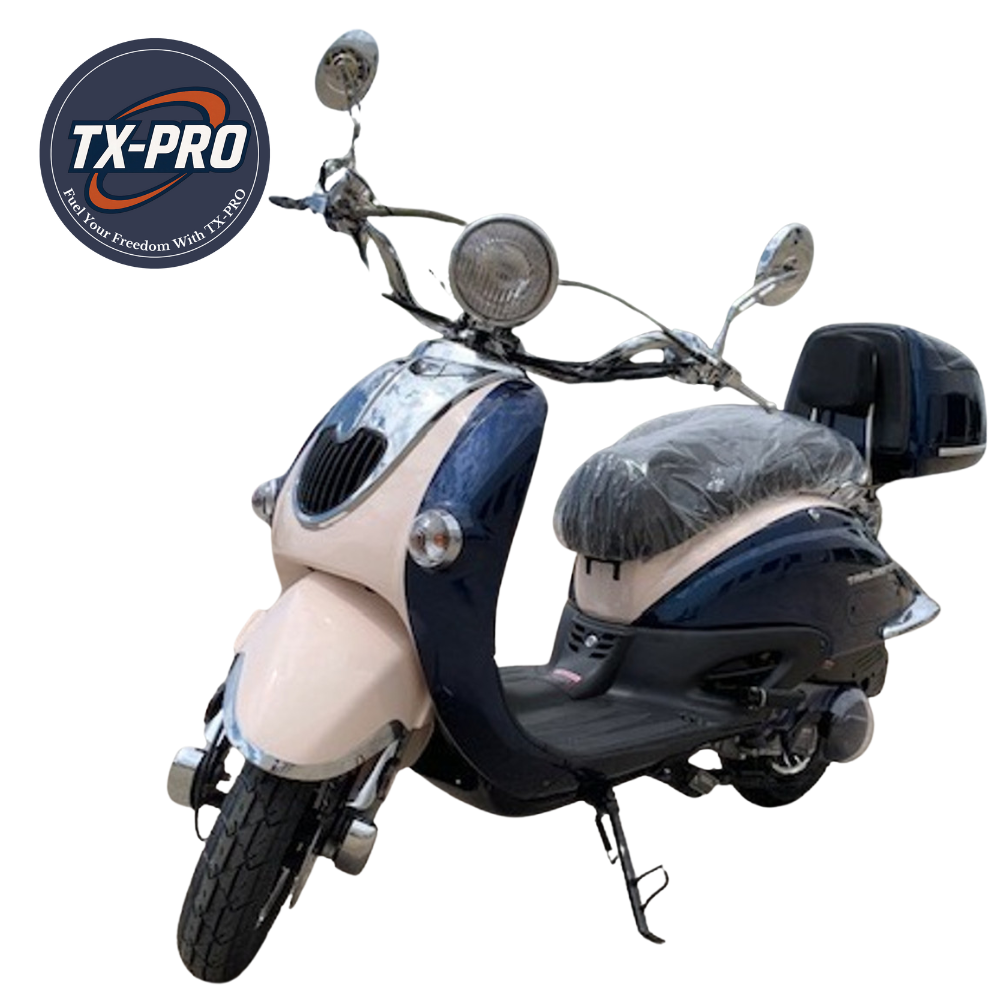 TX-PRO Sorrento 150A Assembled Version Scooter, Electric and kick start - Delivered Assembled & Tested + Free Perks