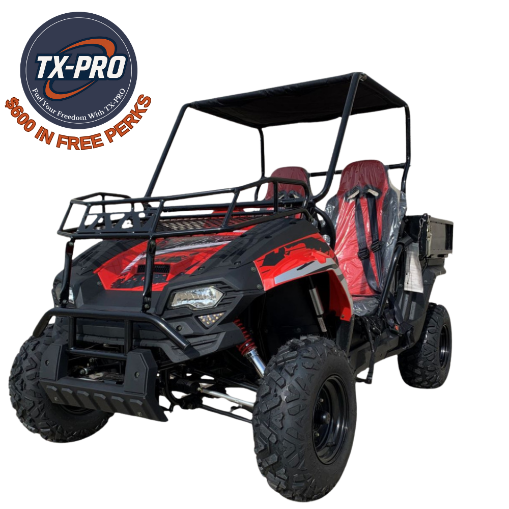 TX-PRO Challenger 200U UTV, Fully Automatic With Reverse - Delivered Assembled & Tested + $600 Free Perks