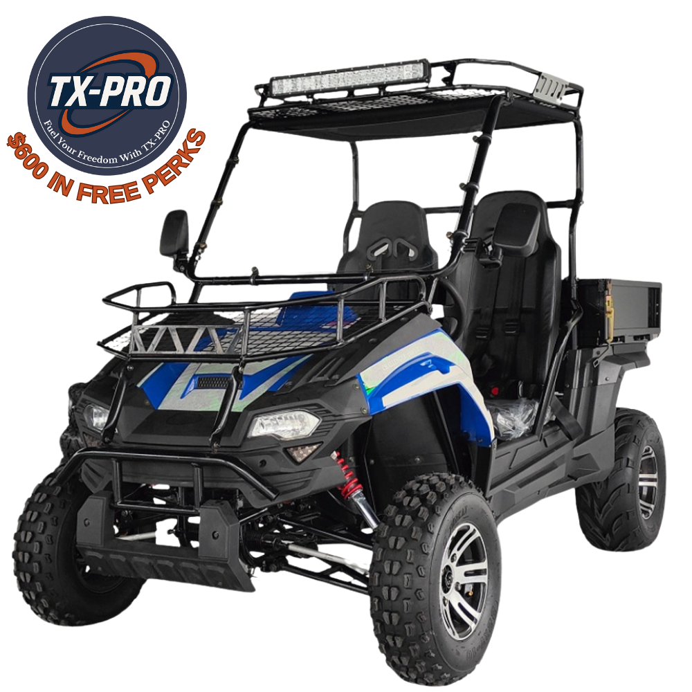 TX-PRO Challenger 200EUX (EFI) Utv, Automatic CTV with reverse - Delivered Assembled & Tested + $600 Free Perks