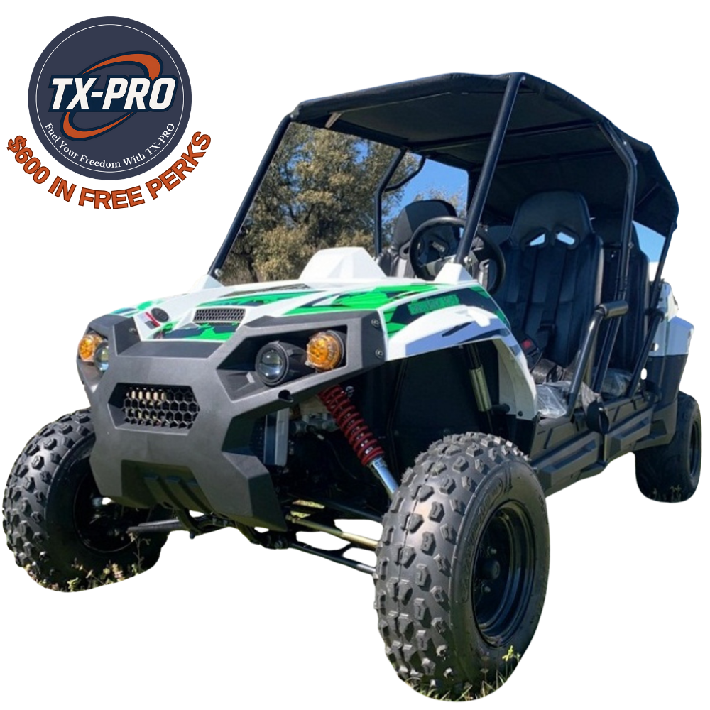 TX-PRO Challenger4 300 EFI UTV, 4-Stroke, Single Cylinder, Water- Cooled - Delivered Assembled & Tested + $600 Free Perks