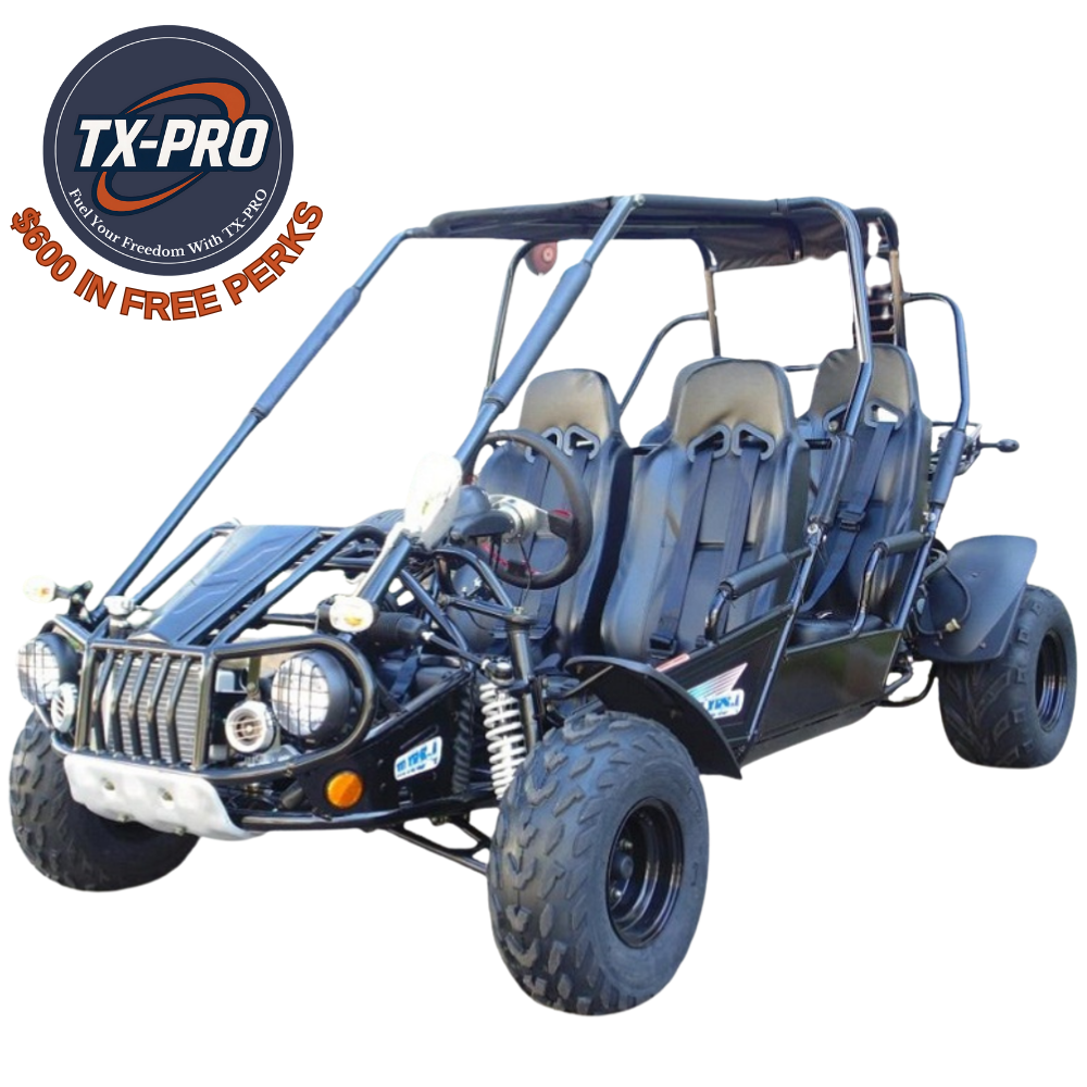 TX-PRO EFI Go Kart 300 XRS4E, CVT Fully Automatic Liquid Cool Engine - Delivered Assembled & Tested + $600 Free Perks