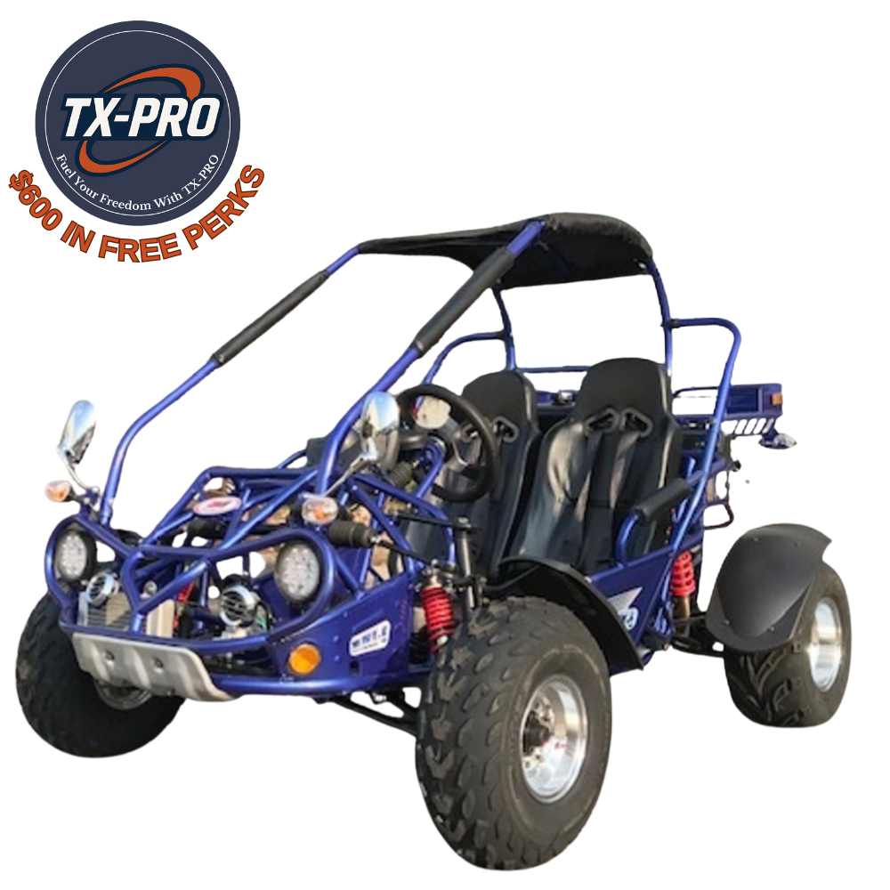 TX-PRO 300XRX-E EFI Go Kart, Fully Automatic With Reverse Engine, Liquid Cool Efi (Fuel Injection) - Delivered Assembled & Tested + $600 Free Perks