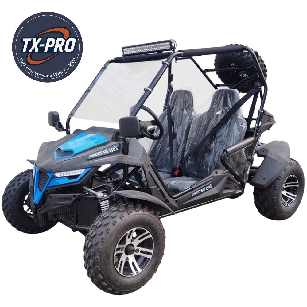 TX-PRO Cheetah 200X Deluxe Go Kart, 4-Stroke, Single Cylinder - Delivered Assembled & Tested + Free Perks