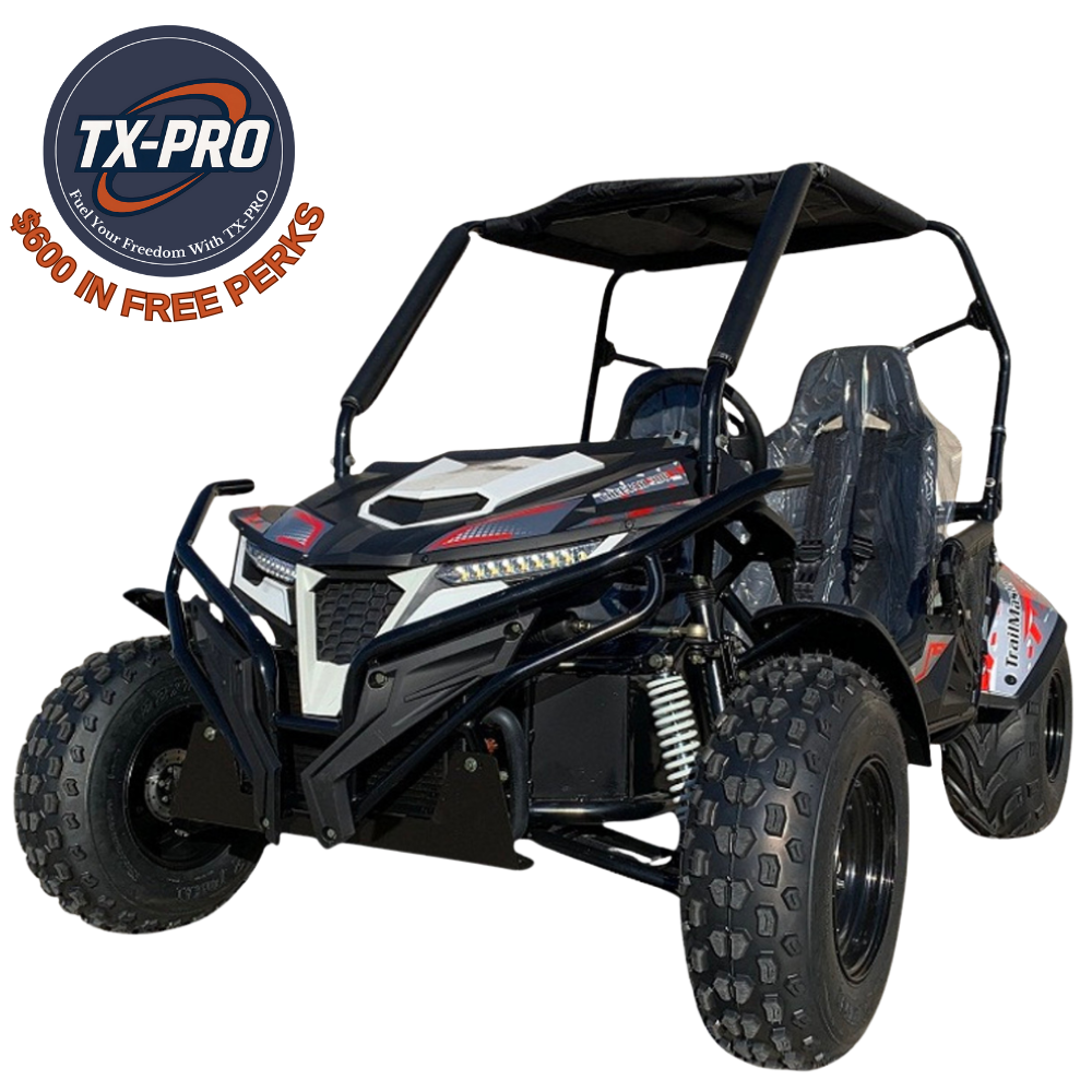 TX-PRO Cheetah 300E Go Kart, Automatic CTV With Reverse - Delivered Assembled & Tested + $600 Free Perks