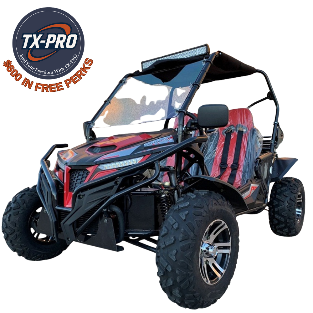 TX-PRO Cheetah 300EX Go Kart - Delivered Assembled & Tested + $600 Free Perks
